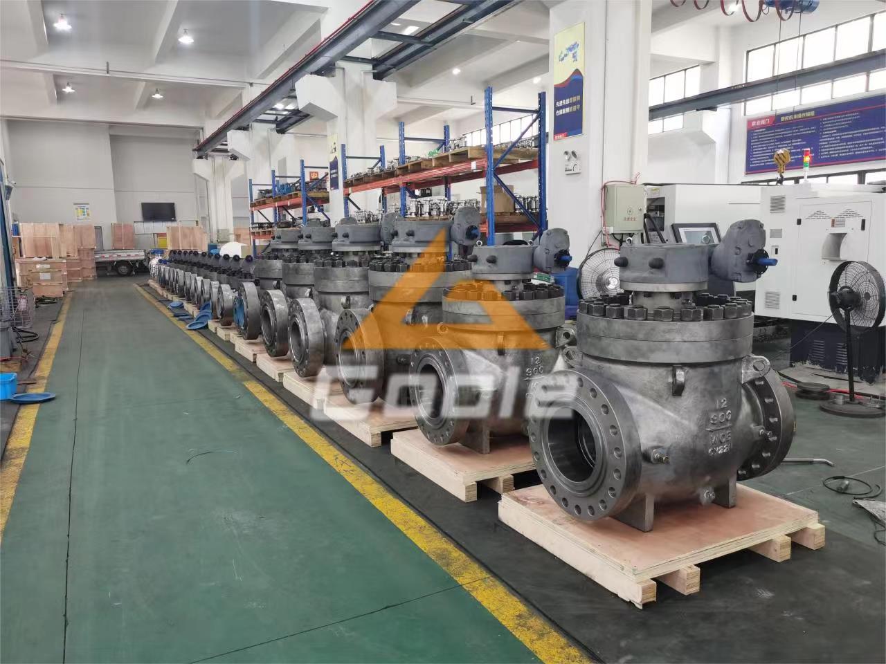 工奧 上裝式球閥DYQ347Y-1500LB  12