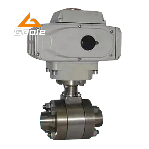 Q961F三片式電動(dòng)焊接鍛鋼球閥 不銹鋼軟密封浮動(dòng)式閥門