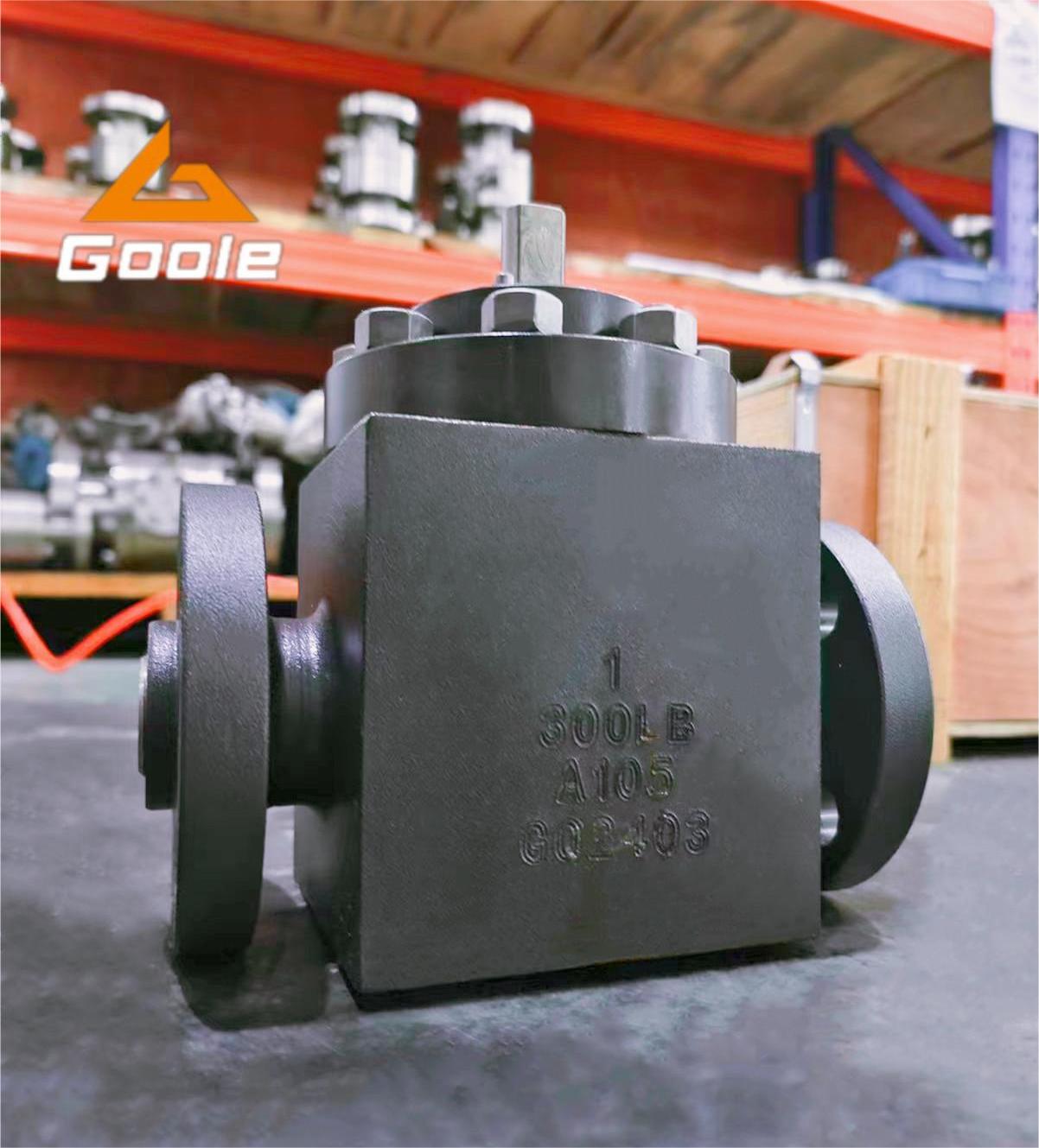 上裝式鍛鋼球閥Q41PCTFE-300LBA105
