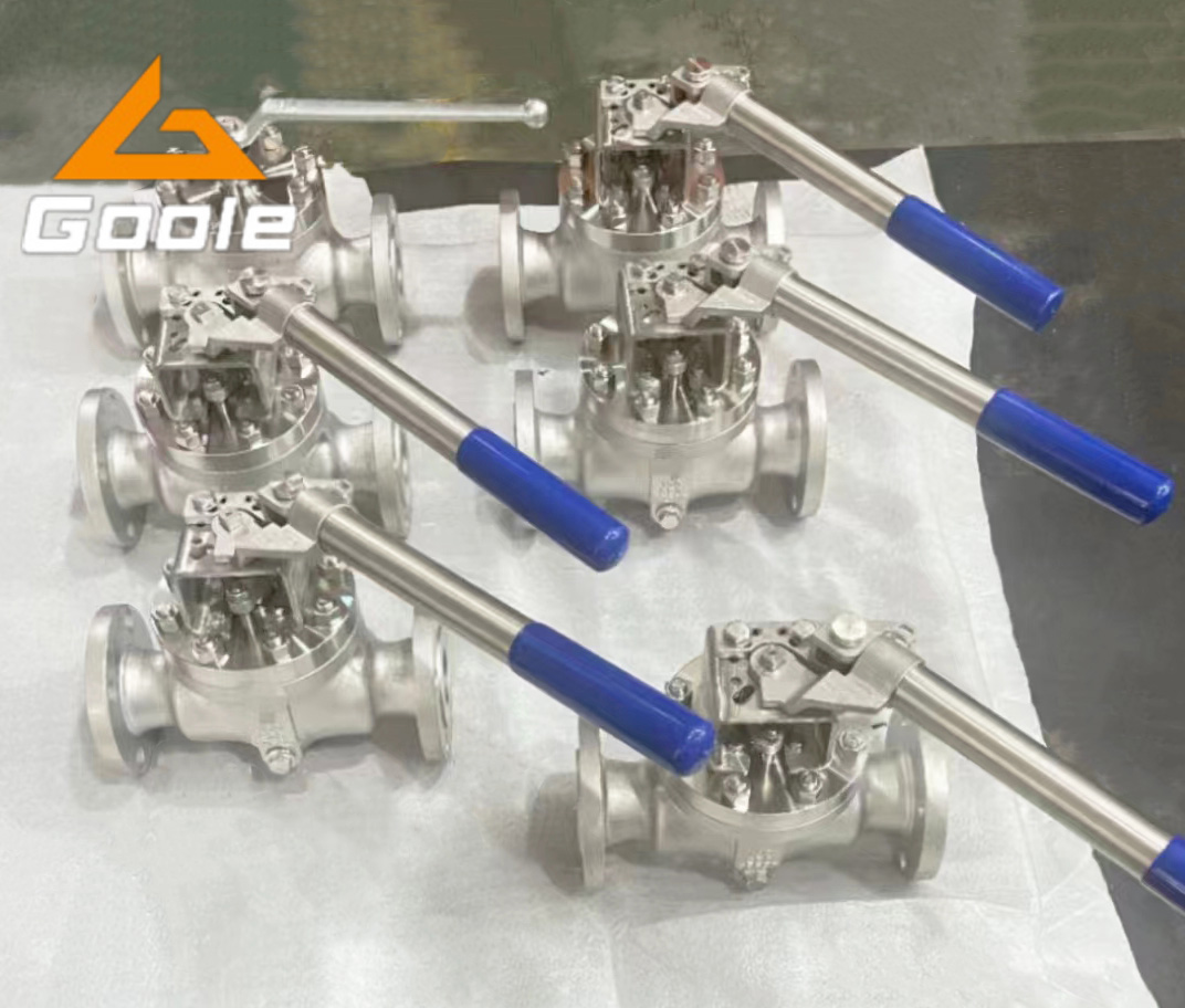 帶彈簧復(fù)位手柄上裝式球閥Q47Y-150LB P  DN50