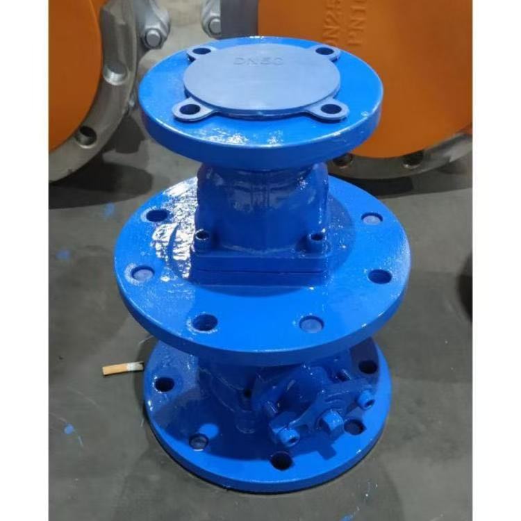 FQ41F46-16C 鑄鋼襯氟放料球閥 防腐切斷閥