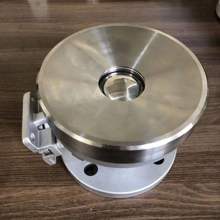 斜桿式釜底放料球閥 