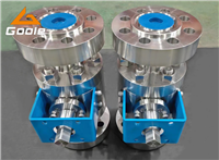 高壓帶氣動(dòng)支架鍛鋼法蘭球閥Q047Y-2500LB  F316  兩寸